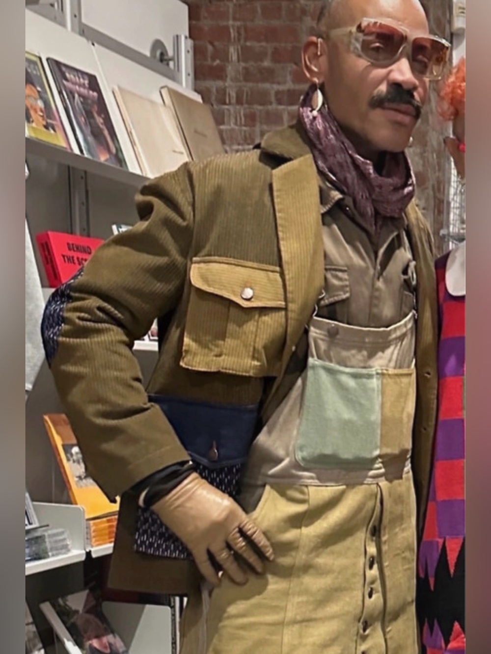 Fried Rice Patchwork Denim/Corduroy Jacket